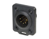 NEUTRIK • Embase XLR5 mâle étanche, série D TOP-