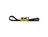 SANGLE ARRIMAGE • Sangle noire à cliquet 50 mm - longueur 6,00m -