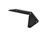 ESL • Embout de nez de marche pour LED694 droit noir plein-accessoires-de-profiles-led-strip