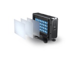DTS • Projecteur X BRICK Full RGBW 32 x 20 W IP65 8° noir + filtres holographiqu-root-vitrine