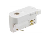 Global Trac Adaptateur rail 3 allumages GA69 blanc (complet)-