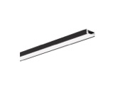 Profilé MICRO alu anodisé noir 3 m (sans diffuseur) - KLUS-