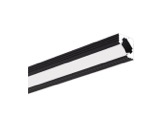 Profilé 45 ALU alu anodisé noir 1 m (sans diffuseur) - KLUS-