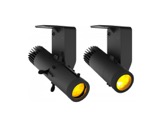 PROLIGHTS • Corps de luminaire EclDisplay DAT LED RGBW 40 W noir (optique en opt-