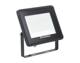 Projecteur noir Start Flood Flat Led 50W blanc chaud 4650lm IP65-