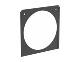 PROLIGHTS &bull; Porte filtre noir pour d&eacute;coupe s&eacute;rie EclProfile avec optique 14 &deg;-