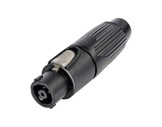 NEUTRIK • Fiche speakON femelle noire 8 contacts IP54, IEC62368-1-