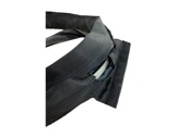 &Eacute;lingue textile ronde noire ame acier Long 50 cm CMU 2T-