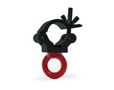 CELL • Collier alu noir + anneau M12 Ø 48/51mm CMU 340kg largeur 50mm-