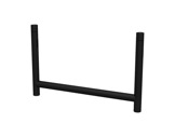 QUICKTRUSS &bull; Raccord H 4 directions aluminium noir 750 x 500 mm-