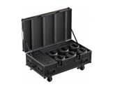 PROLIGHTS &bull; Kit de 6 projecteurs Smart BatPlusG2 en flight case + accessoires-