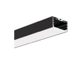 Profil&eacute; LIPOD DOUBLE alu anodis&eacute; noir 2 m - KLUS-