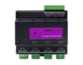 VISUAL PRODUCTIONS &bull; RdmRelay 4 relais DMX RDM sur rail DIN-