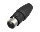 NEUTRIK &bull; Fiche XLR5 femelle droite IP65, s&eacute;rie TOP-