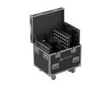 Pack de 4 dalles HaluPix DUO en flight case - PROLIGHTS-