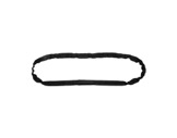 &Eacute;lingue textile ronde noire ame acier Long 50 cm CMU 1T-