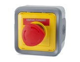LEGRAND • Coup de poing 1/4 Tour PLEXO avec 2 inters 1F+1O-
