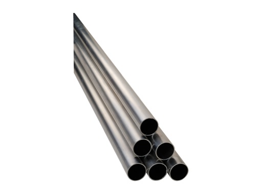 Barre aluminium ronde 3 mètres Ø 50 mm épaisseur 2 mm