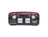 ALTAIR • Sous station ceinture appel lumineux 2 canaux XLR3-