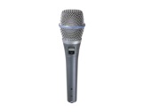 SHURE • Micro voix BETA87A statique supercardioïde-