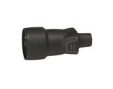 LEGRAND • Fiche femelle caoutchouc noir 16A 2P+T IP44 IK08