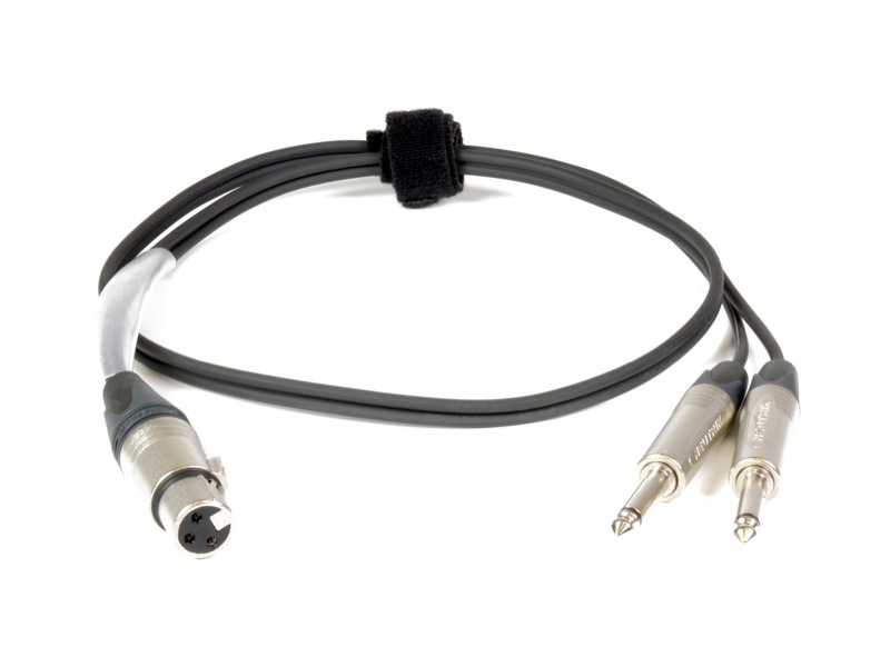 Câble insert 1 m NC3FXX = 2 x NP2X (chaud=tip1,froid=tip2)