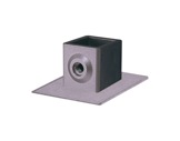 Raccord carré 40/40 embase avec fixation à vis-