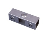 Raccord carré 40/40 3 voies en ligne-