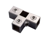 Raccord carré 40/40 3 voies en T-