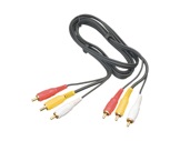 Cordon • 3 RCA / 3 RCA audio-vidéo Lg 1,20m-