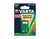 VARTA • Pile rechargeable 6F22 Accu R2U 9V 200 mAh blister x 1-