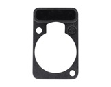 NEUTRIK • Support de marquage noir pour usinage série D-