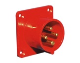 PCE • Socle mâle P17 16A 415V 3P+T