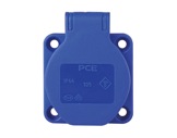 PCE &bull; Embase femelle PC16 bleu 16A 250V 2P +T IP54-