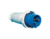 PCE • Fiche mâle CEE17 240V 63A 2P+T BLEU IP67-