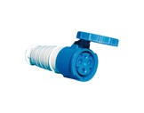 PCE • Prolongateur femelle 233-6 P17 240V 63A 2P+T IP67-
