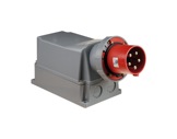 PCE • Socle mâle incliné 545-6 P17 415V/125A 3P+N+T + E00-