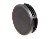 Embout plastique noir finition pour barre ronde Ø 50 mm épaisseur 2 et 3 mm-root-vitrine