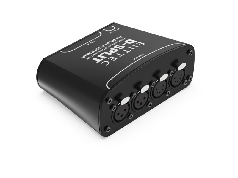 DSplit Splitter 4 sorties (2 XLR3 + 2 XLR5) ENTTEC