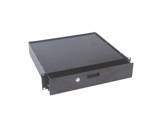 Tiroir acier • 19" / 3U + clé-