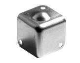 Coin • 37 x 37 x 1mm avec boule-