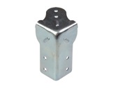 Coin plat • 76 x 68 x 43mm-