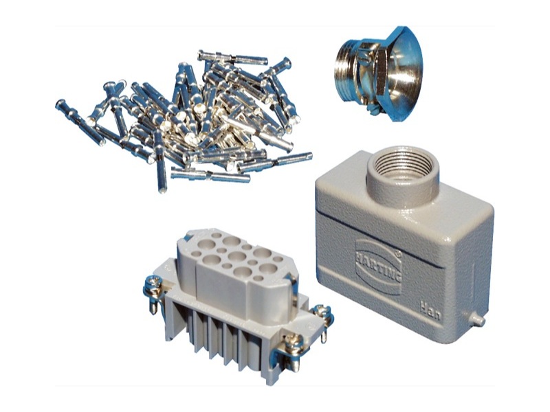 Fiche femelle HARTING 15 Contacts 10 Ampères PG13