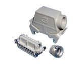 HARTING • Prolongateur femelle coudé à leviers 16 Contacts 16 Ampères PG21-
