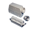 HARTING • Fiche femelle coudée 24 Contacts 16 Ampères PG21-