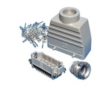 HARTING • Fiche mâle 40 Contacts 10 Ampères PG21-