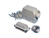 HARTING • Fiche femelle coudée 40 Contacts 10 Ampères PG29-