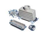 HARTING • Prolongateur mâle 64 Contacts 10 Ampère à leviers PG21-