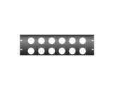 KILT • Plaque 3U / 19" pour 12 x E1000-
