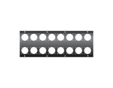 KILT • Face avant 450 x 160mm avec usinage pour 16 x E1000-